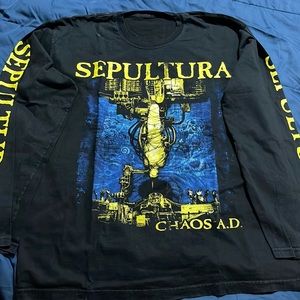 oversized graphic tee music band